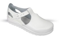 Buty robocze białe z systemem HACCP oraz podnoskiem ochronnym, model 346, Obuwie robocze